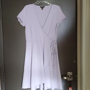 Shortsleeve Lilac Swing Dress